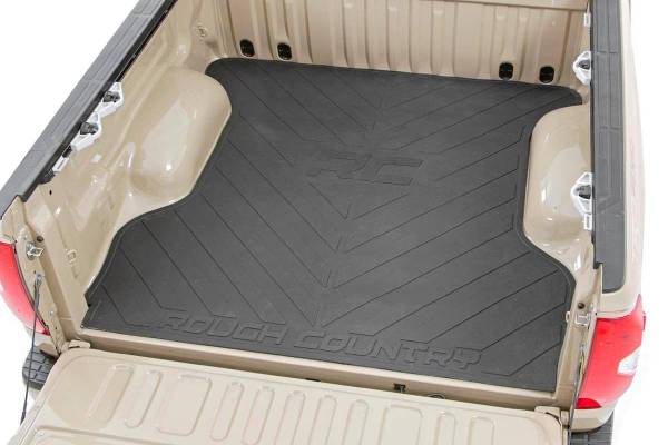 Rough Country - Bed Mat 5 Foot 5 Inch Inch Bed with RC Logo 07-21 Toyota Tundra 2WD/4WD Rough Country