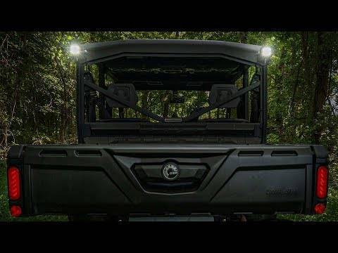 Rough Country - Can-Am Defender Rear Facing 2 Inch Black-Series LED Kit 16-20 Defender Rough Country