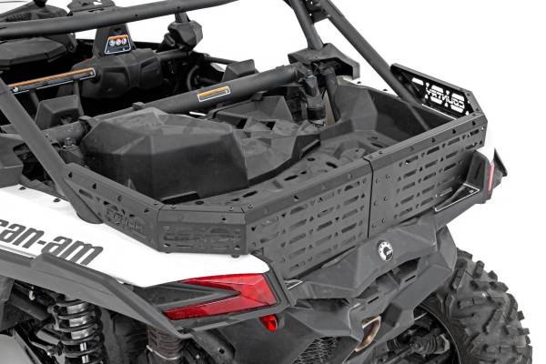 Rough Country - Can-Am Rear Cargo Bed Enclosure 17-21 Can-Am Maverick X3 Rough Country