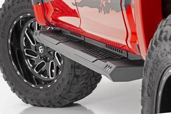 Rough Country - Chevy HD2 Running Boards 19-20 GM 1500/2500 HD Crew Cab Rough Country