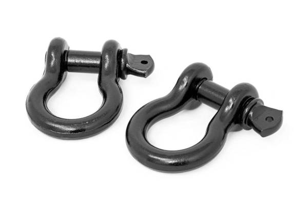 Rough Country - D-Ring Set Black Sold as a Pair Rough Country