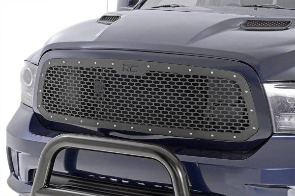 Rough Country - Dodge Mesh Grille 13-18 RAM 1500 Rough Country