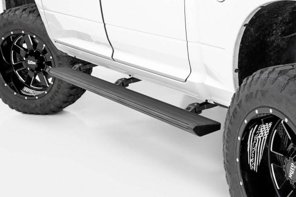 Rough Country - Dodge Retract Electric Running Board Steps (15-17 Ram 1500 Crew Cab) Rough Country