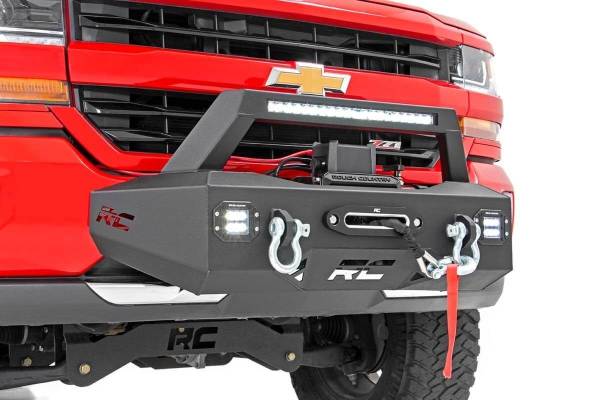 Rough Country - EXO Winch Mount System 07-18 Chevrolet Silverado 1500 Rough Country