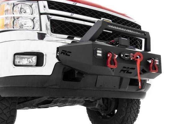 Rough Country - EXO Winch Mount System 11-19 Chevrolet Silverado 2500/3500 Rough Country