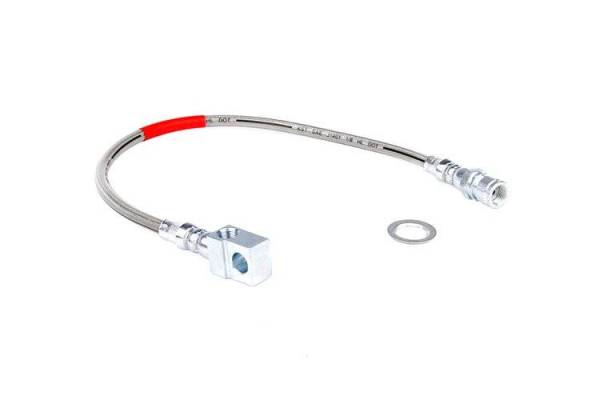 Rough Country - Extended Rear Stainless Steel Brake Line 71-87 PU/71-91 SUV Rough Country