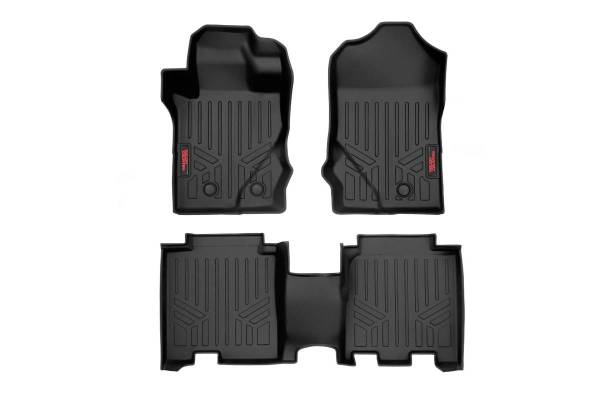 Rough Country - Floor Mats Front and Rear Bucket Set 21-22 Ford Bronco 4-Door Rough Country