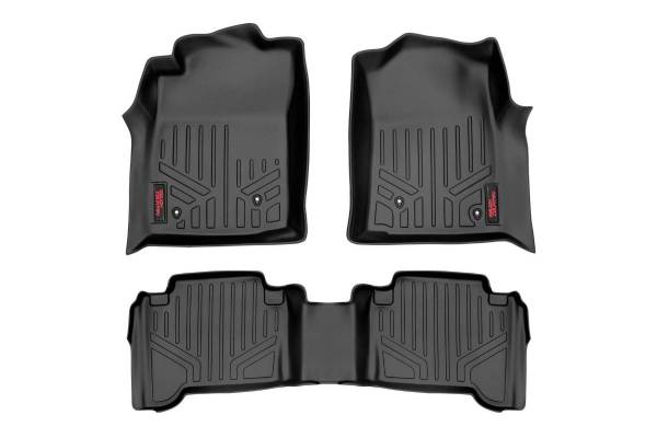 Rough Country - Floor Mats Front and Rear Toyota Tacoma 2WD/4WD (2005-2011) Rough Country