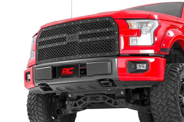 Rough Country - Ford Mesh Grille 15-17 F-150 Rough Country