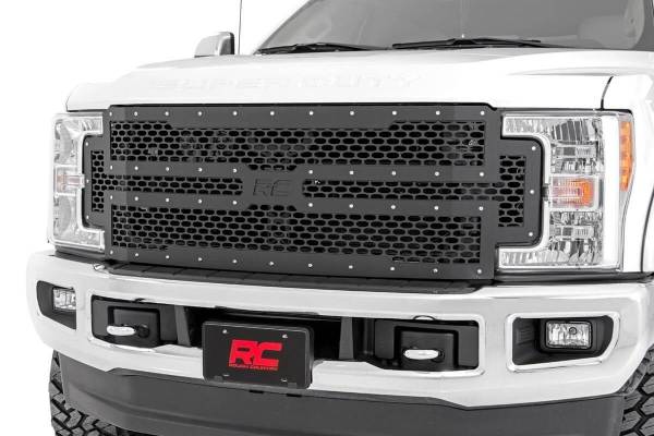 Rough Country - Ford Mesh Grille 17-19 Super Duty Rough Country