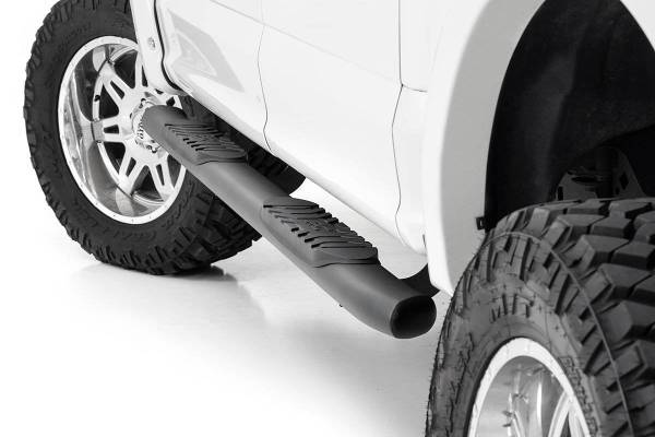 Rough Country - Ford Oval Nerf Step Bars (15-20 F-150 SuperCrew Cab) Rough Country