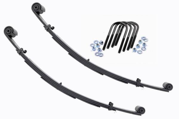 Rough Country - Front Leaf Springs 2.5 Inch Lift Pair 00-05 Ford Excursion/99-04 Super Duty Rough Country