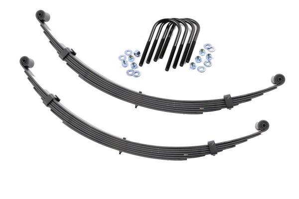 Rough Country - Front Leaf Springs 2.5 Inch Lift Pair 71-80 International Scout II Rough Country