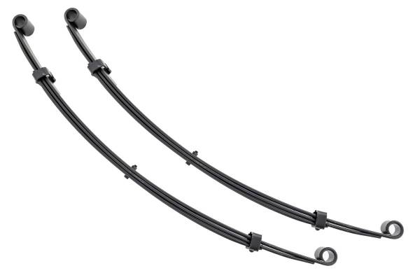 Rough Country - Front Leaf Springs 3 Inch Lift Pair 79-85 Toyota Truck 4WD Rough Country