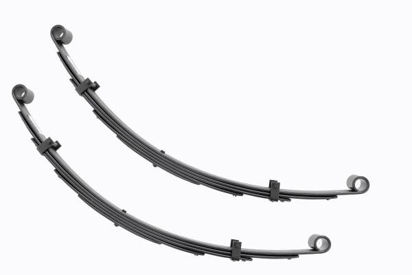 Rough Country - Front Leaf Springs 4 Inch Lift Pair 64-80 Toyota Land Cruiser FJ40 Rough Country