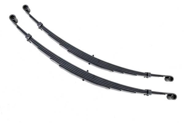 Rough Country - Front Leaf Springs 4 Inch Lift Pair 70-80 Dodge W200 Truck 4WD Rough Country