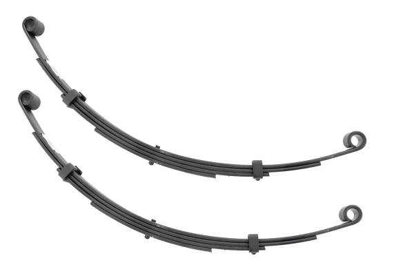 Rough Country - Front Leaf Springs 4 Inch Lift Pair 71-80 International Scout II Rough Country