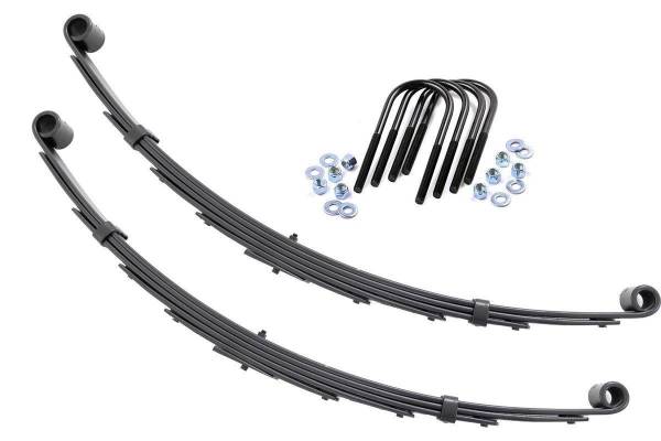 Rough Country - Front Leaf Springs 6 Inch Lift Pair 73-87 GMC C15/K15 Truck/73-91 Half-Ton Suburban Rough Country