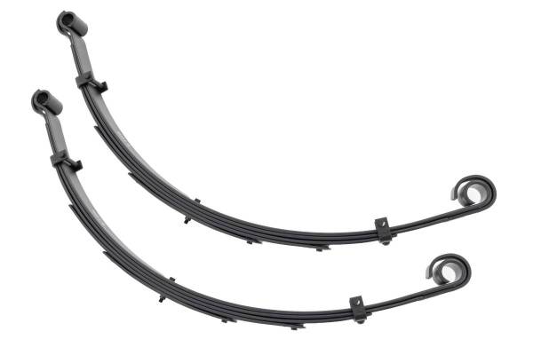 Rough Country - Front Leaf Springs 6 Inch Lift Pair 87-95 Jeep Wrangler YJ 4WD Rough Country