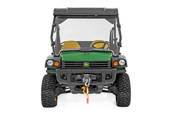 Rough Country - Full Windshield Scratch Resistant John Deere Gator (12-20) Rough Country