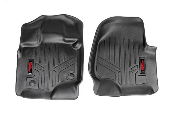 Rough Country - Heavy Duty Floor Mats Front 2pc-15-20 Ford F-150 Rough Country