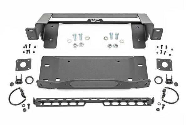 Rough Country - High Winch Mount All Models Ford Bronco 4WD (21-23) Rough Country