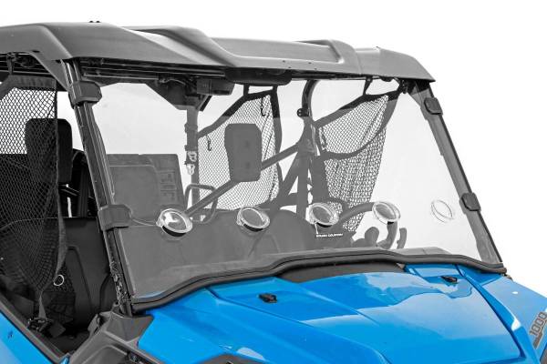 Rough Country - Honda Full Windshield Vented 16-21 Honda Pioneer 1000 4WD Rough Country