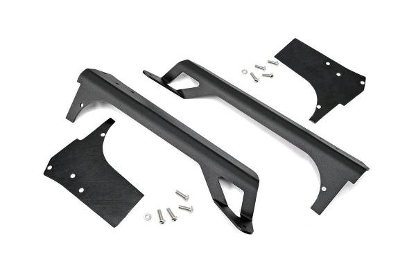 Rough Country - Jeep 50 Inch Straight LED Light Bar Upper Windshield Mounts 97-06 TJ Rough Country