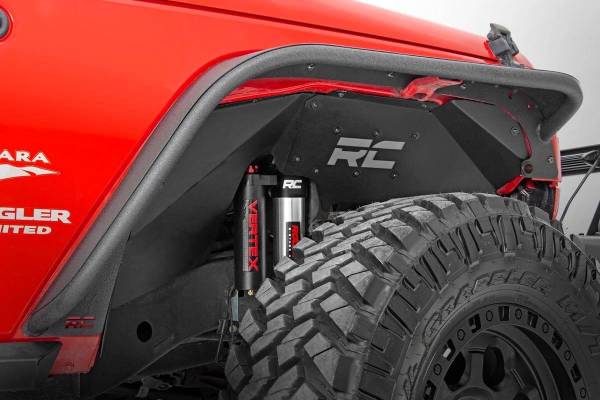 Rough Country - Jeep Front Inner Fenders Vertex Shocks 07-18 Wrangler JK Rough Country