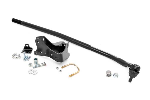 Rough Country - Jeep High Steer Drag Link & Track Bar Bracket Kit 07-18 Wrangler JK Rough Country