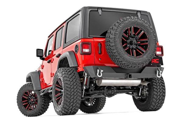 Rough Country - Jeep Rear Adjustable Vertex Shocks 18-20 Wrangler JL for 2 Inch - 3 Inch Lifts Rough Country