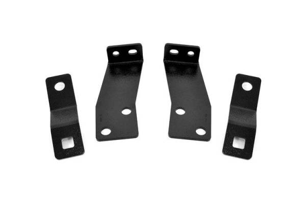 Rough Country - Jeep Rear Bumper Brackets 07-18 Wrangler JK Rough Country