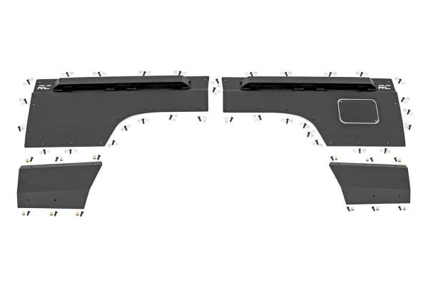 Rough Country - Jeep Rear Upper and Lower Quarter Panel Armor 97-01 Cherokee XJ Rough Country