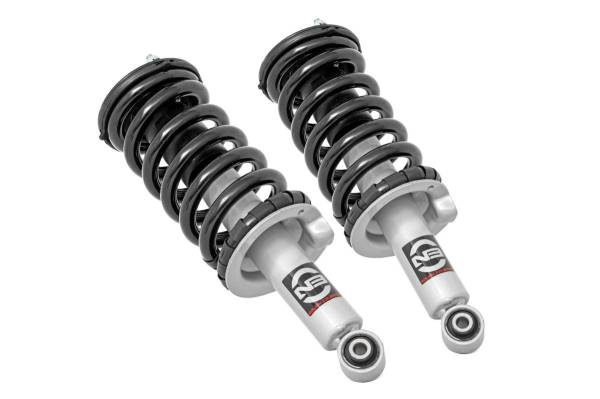 Rough Country - Loaded Strut Pair 3 Inch 04-15 Nissan Titan 4WD Rough Country