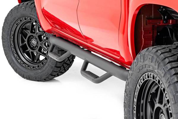 Rough Country - Nerf Steps Cab Length Crew Cab Nissan Frontier 2WD/4WD (05-23) Rough Country