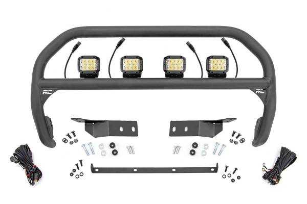 Rough Country - Nudge Bar 3 Inch Wide Angle Led (x4) 07-21 Toyota Tundra Rough Country