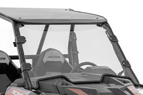 Rough Country - Polaris Full Windshield 20-21 Polaris RZR 1000XP 4WD Rough Country