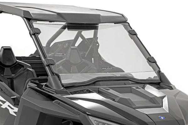 Rough Country - Polaris Scratch Resistant Full Windshield 20-21 Polaris RZR PRO XP Rough Country