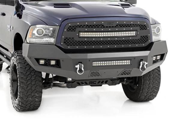 Rough Country - RAM Heavy-Duty Front LED Bumper 13-18 1500 Rough Country