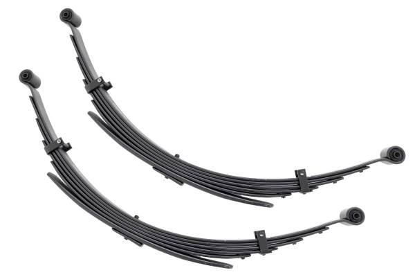 Rough Country - Rear 52 Inch Leaf Springs 6 Inch Lift Pair 73-87 GMC C15/K15 Truck/73-91 Half-Ton Suburban Rough Country