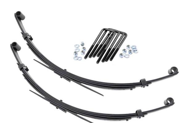 Rough Country - Rear Leaf Springs 3 Inch Lift Pair 79-85 Toyota Truck 4WD Rough Country