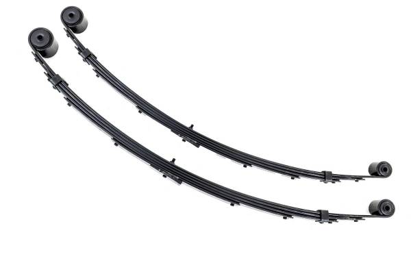 Rough Country - Rear Leaf Springs 3 Inch Lift Pair 84-01 Jeep Cherokee XJ Rough Country