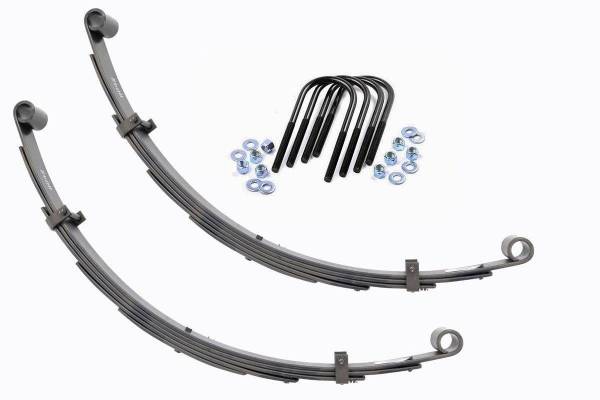 Rough Country - Rear Leaf Springs 4 Inch Lift Pair 64-80 Toyota Land Cruiser FJ40 Rough Country