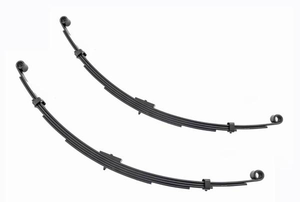 Rough Country - Rear Leaf Springs 4 Inch Lift Pair 71-80 International Scout II Rough Country