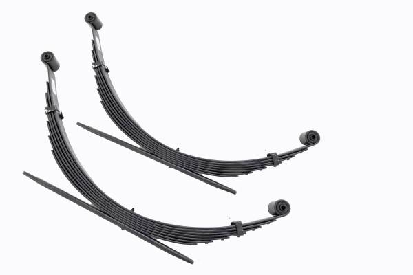 Rough Country - Rear Leaf Springs 8 Inch Lift Pair 99-07 Ford Super Duty 4WD Rough Country