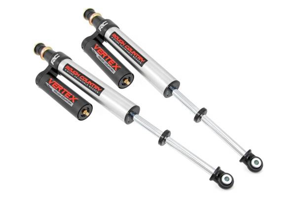 Rough Country - Toyota Rear Adjustable Vertex Shocks 07-21 Toyota Tundra 2WD/4WD For 3.5 Inch Lifts Rough Country