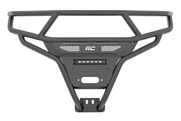 Rough Country - Tubular Bumper Front Black Series LED 6 Light Slim Line Polaris RZR XP1000 Rough Country