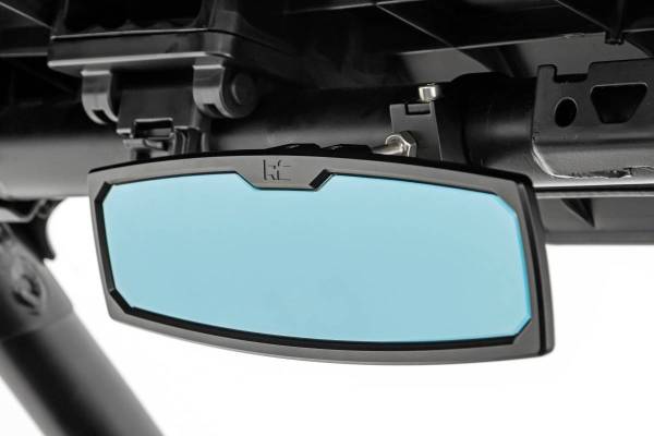 Rough Country - UTV Aluminum Rear View with Mirror Dome Light 1.75-2 Inch Mount Rough Country