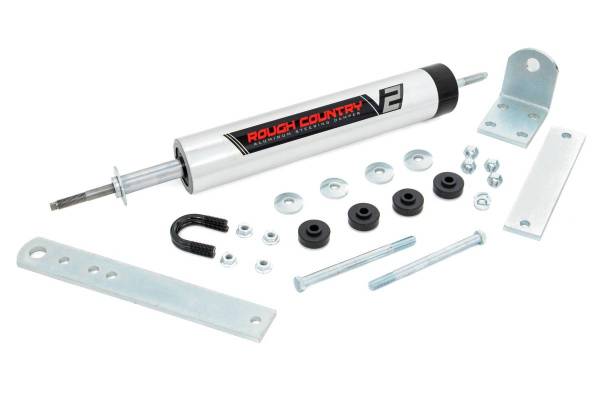 Rough Country - V2 Steering Stabilizer 97-03 Ford F-150 2WD Rough Country