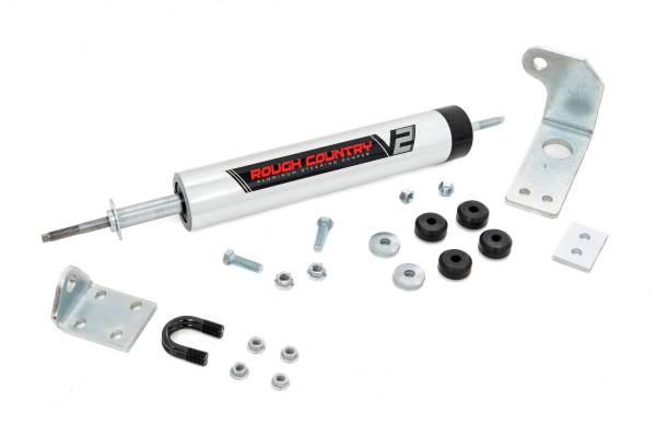 Rough Country - V2 Steering Stabilizer 97-03 Ford F-150 4WD Rough Country